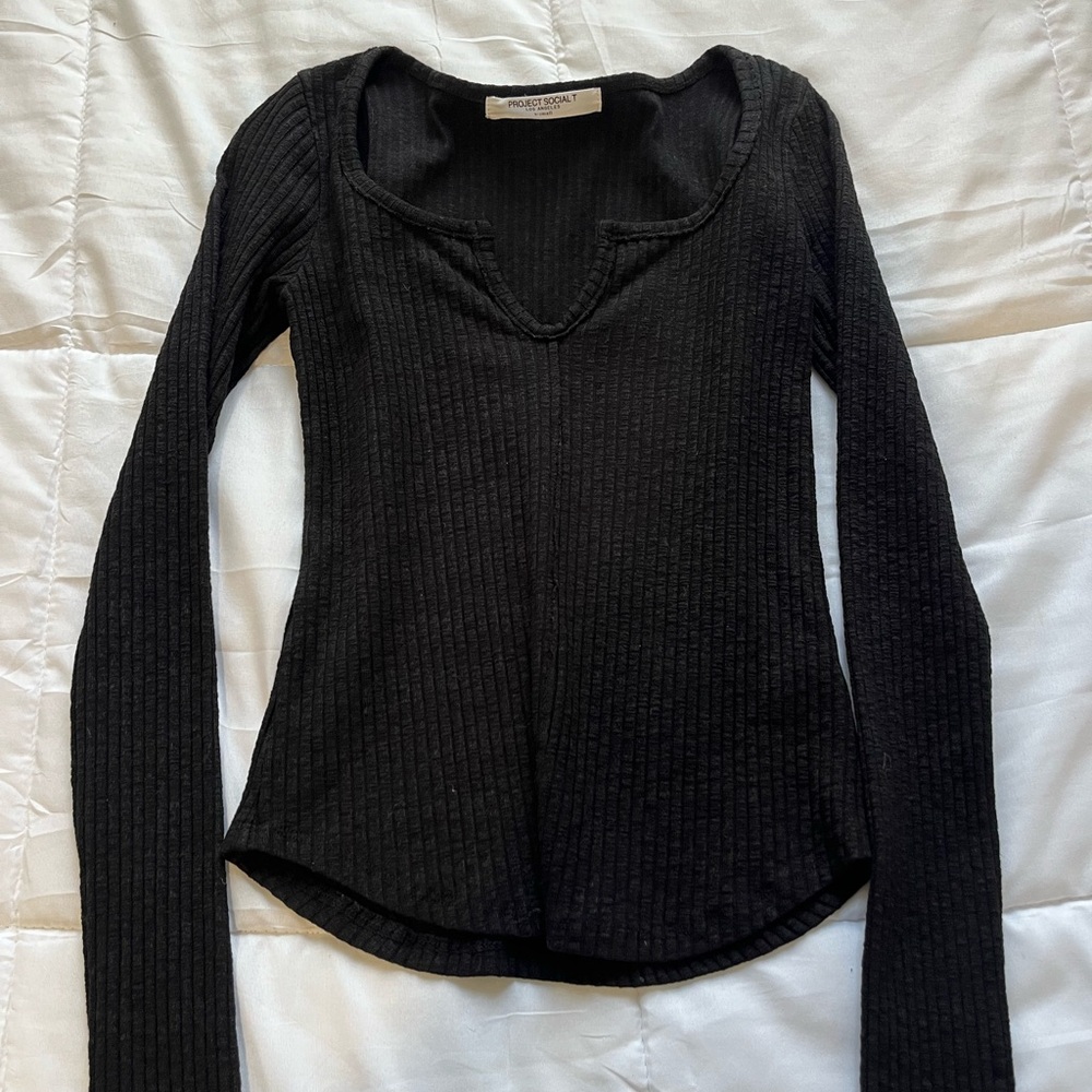 project social long sleeve shirt